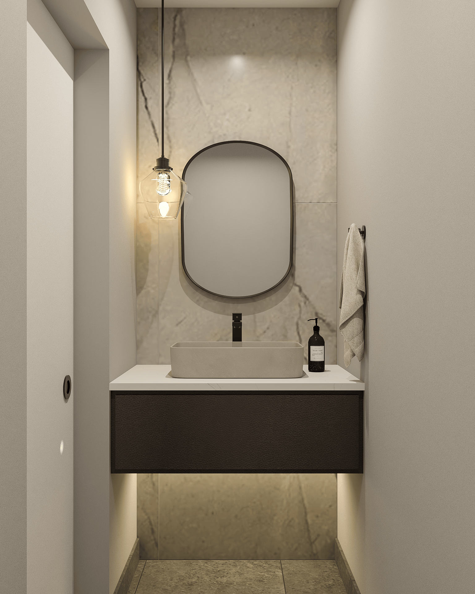 Los Gatos Urban Bathrooms - Image 1