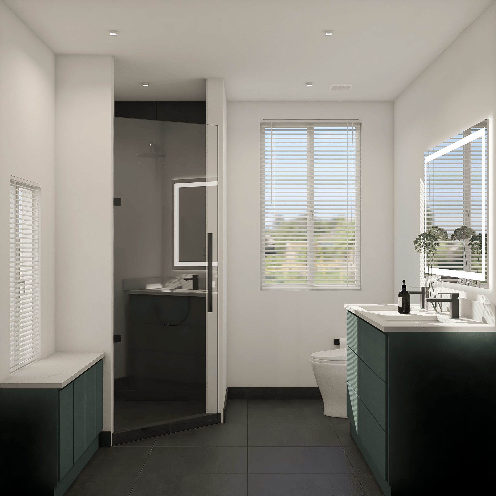 Los Gatos Urban Bathrooms - Image 10