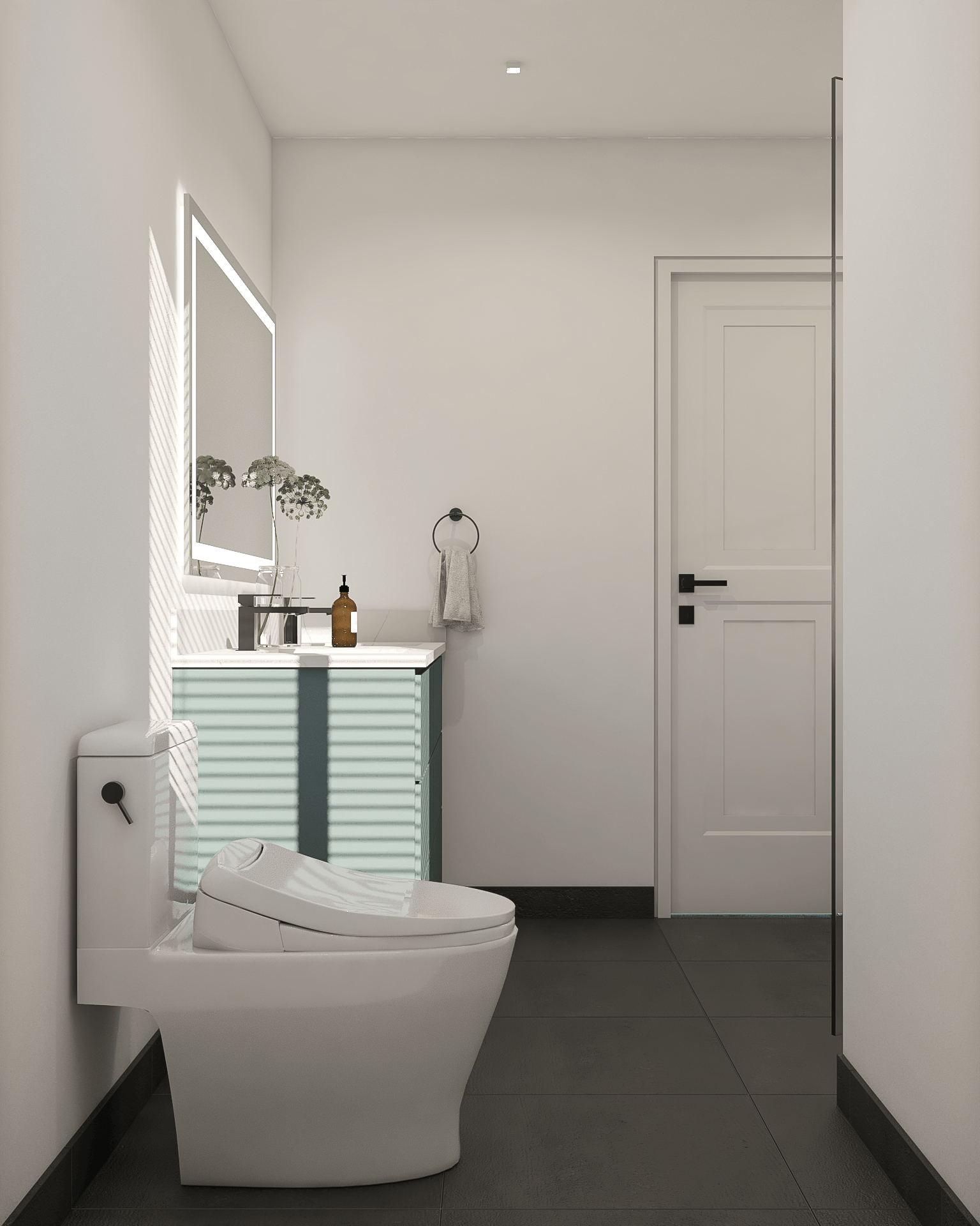 Los Gatos Urban Bathrooms - Image 3
