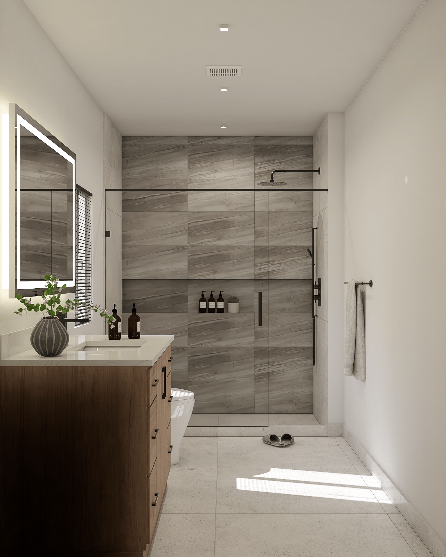 Los Gatos Urban Bathrooms - Image 4